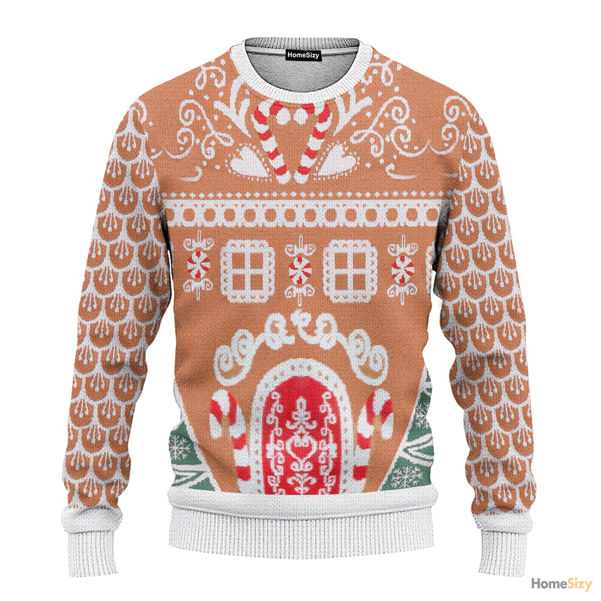 Gingerbread House Ugly Christmas Sweater