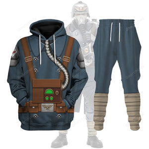 Warhammer Death Korps - Costume Cosplay Hoodie Sweatshirt Sweatpants WHHS08