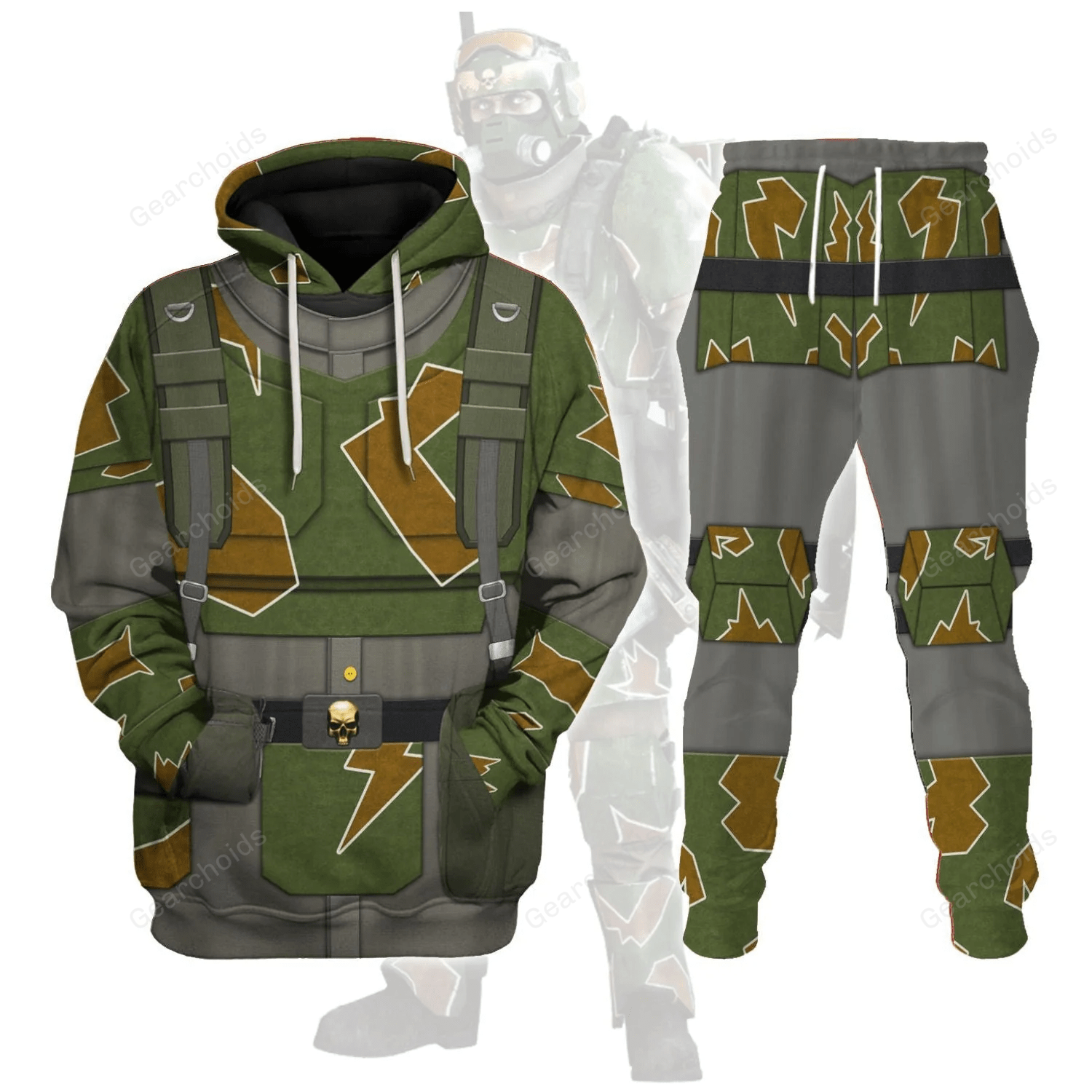 Warhammer Kasrkin - Costume Cosplay Hoodie Sweatshirt Sweatpants