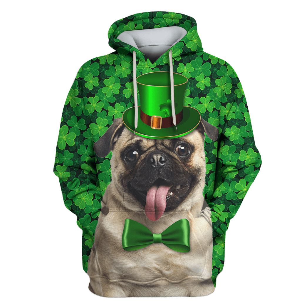 Cute Pug Hoodie For Men & Women