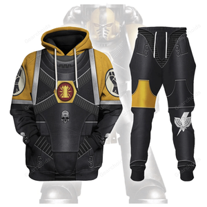 Pre-Heresy Imperial Fists in Mark IV Maximus Power Armor - Costume Cosplay Hoodie Sweatshirt Sweatpants WHHS183