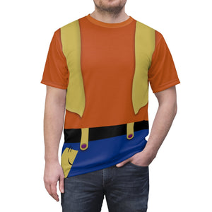 Goofy Mickey Mouse Costume T-shirt For Men