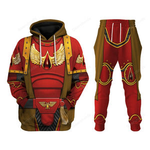 Warhammer Blood Angels Brown Robe - Costume Cosplay Hoodie Sweatshirt Sweatpants WHHS149