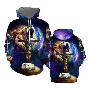 Jesus Lion Hoodie For Men & Women