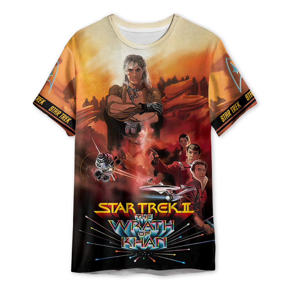 Star Wars The Wrath Of Khan - 3D T-shirt