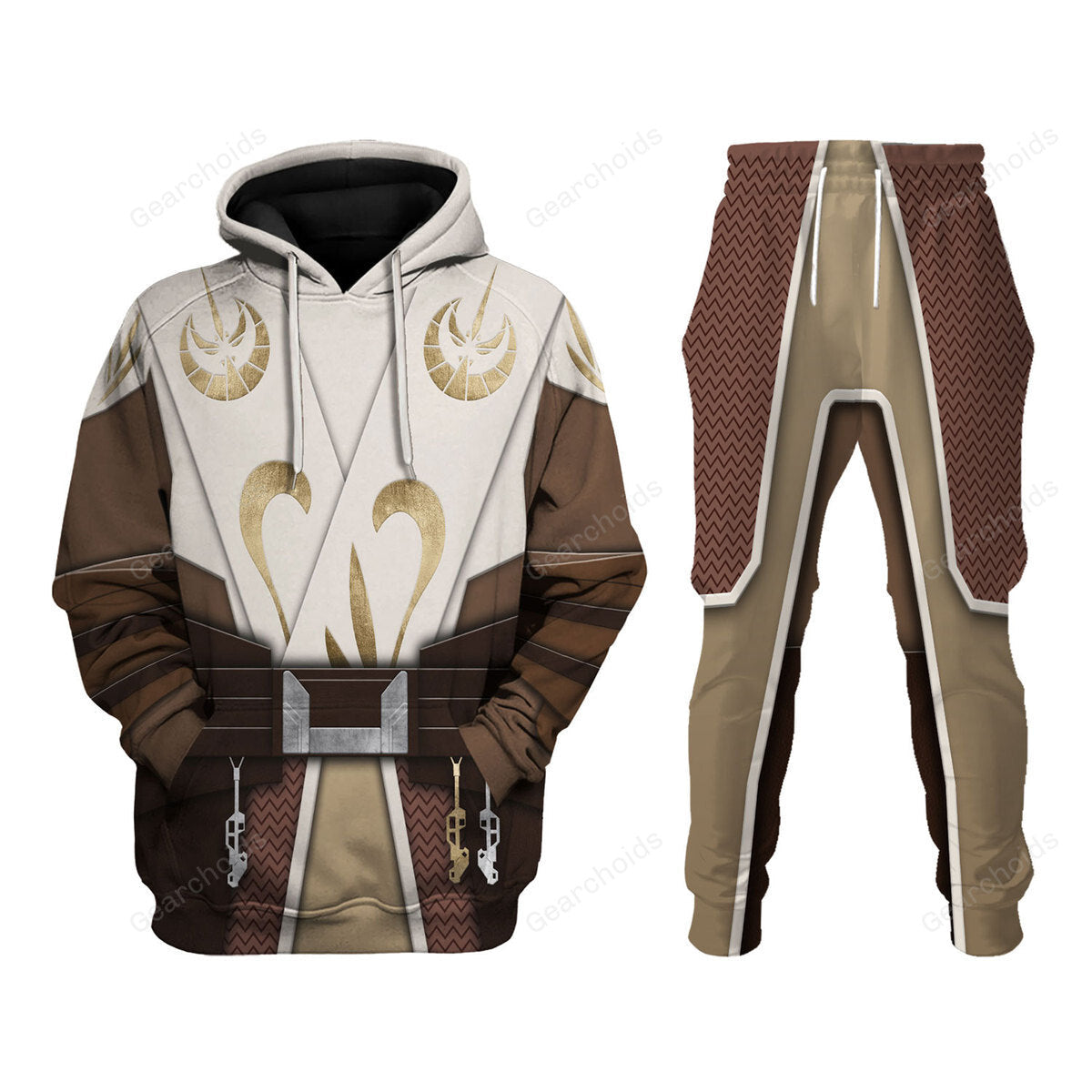 Star Wars Jedi Temple Guard Costume Hoodie Sweatshirt Sweatpants SWHS58