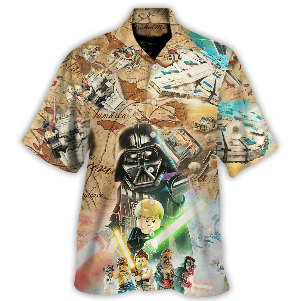 Starwars Lego Pirate Vintage Ship - Hawaiian Shirt