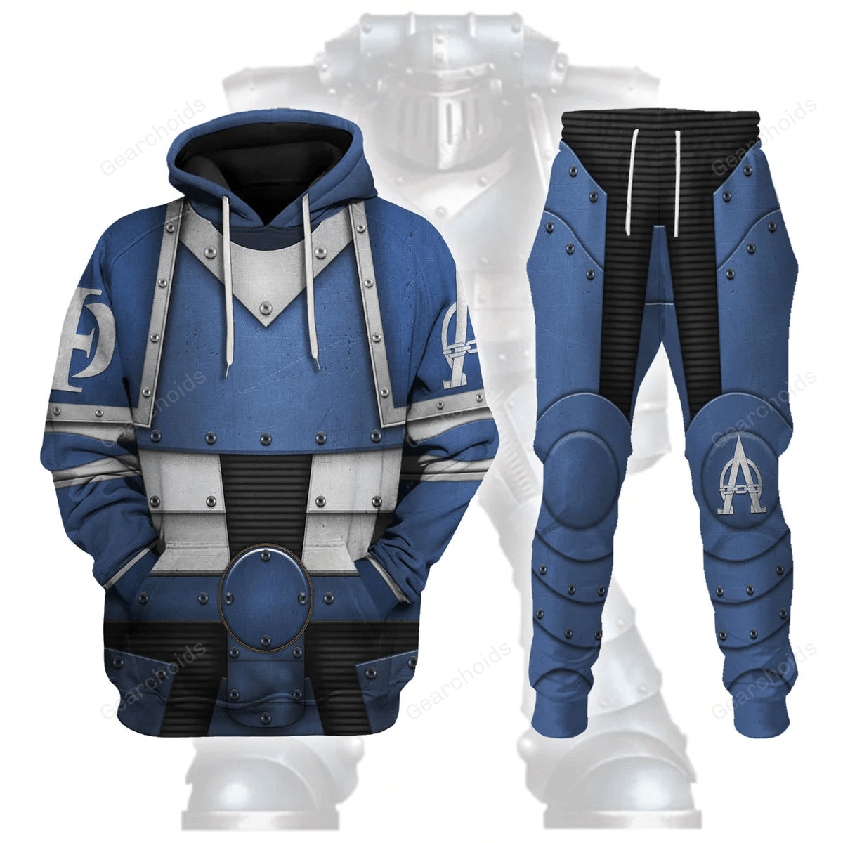 Unification Wars-era XXth Legion Colour Scheme - Costume Cosplay Hoodie Sweatshirt Sweatpants WHHS81