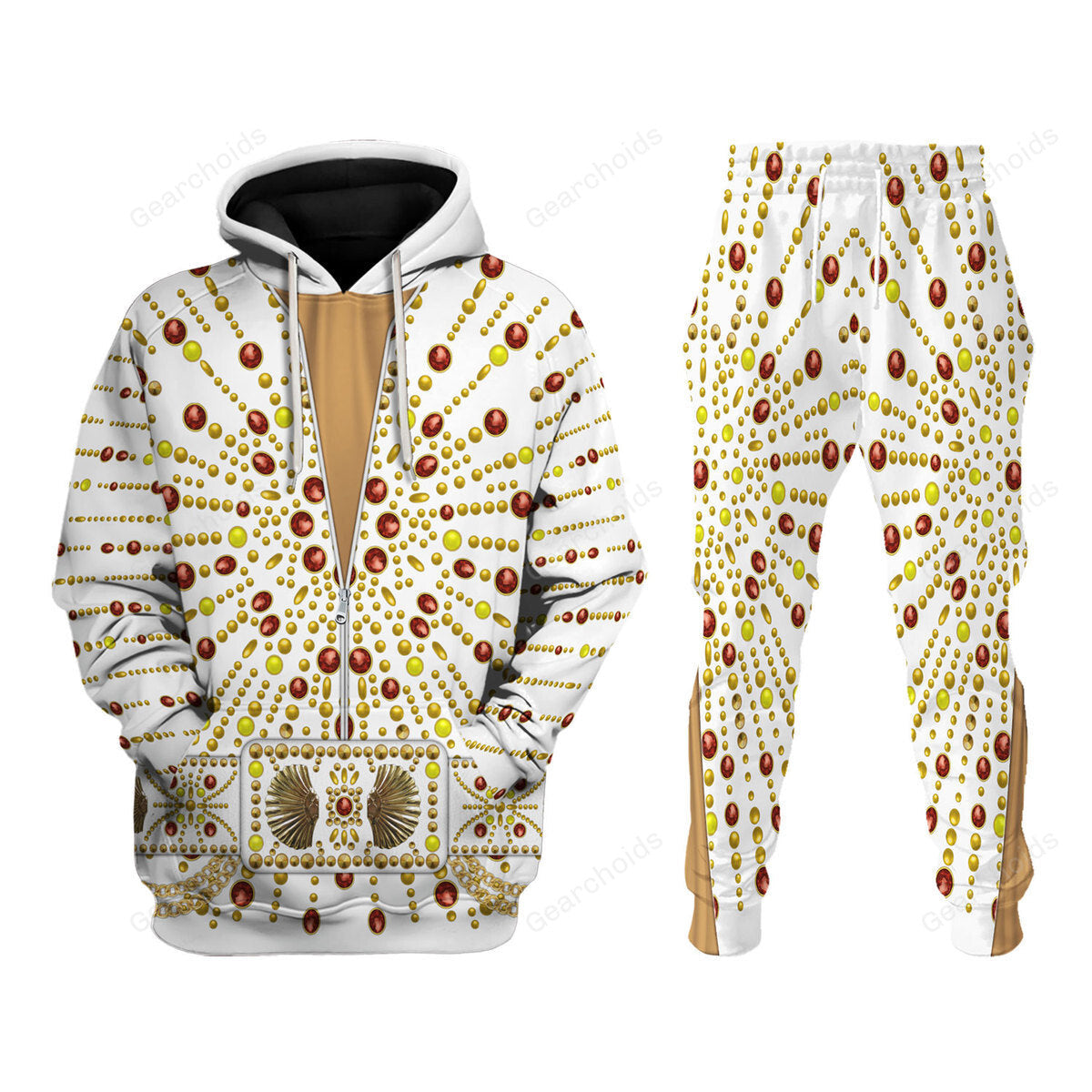 Elvis Sunburst - Costume Cosplay Hoodie Sweatshirt Sweatpants