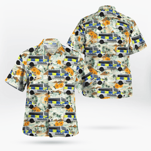 Metropolitan Police Service Ford Transit Hawaiian Shirt