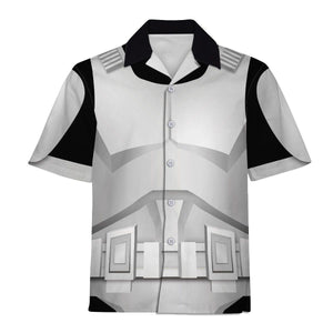 Star Wars Stormtrooper Costume Hawaiian Shirt For Men And Women SWHS22