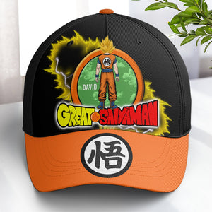 Dragon Ball The Best Saiyanman  - Personalized Classic Cap - Gift For Dad, Husband, Fathers Day - CL03 NA94