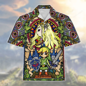 Zelda Windwaker Hawaiian Shirt