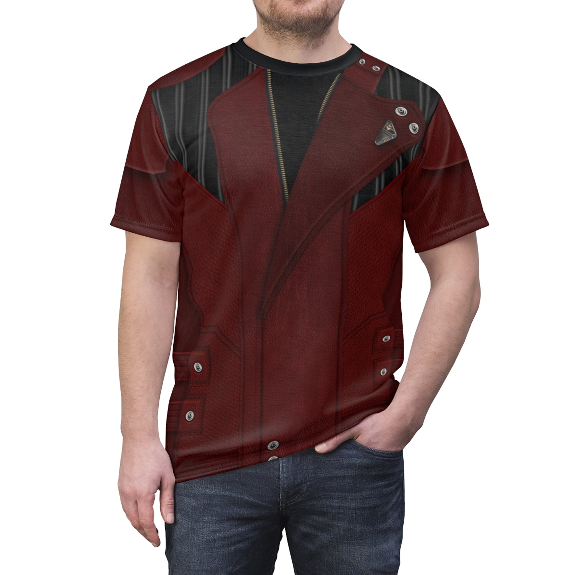 Star Lord Guardians Of The Galaxy Costume T-Shirt