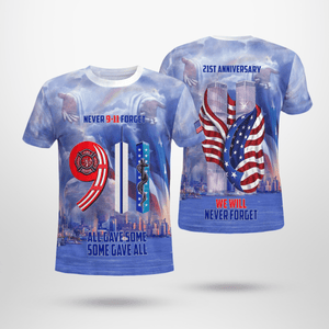 Veterans Never Forget All Gave Some Some Gave All 3D T-Shirt