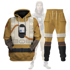 Star Wars Paige Tico's Pilot Costume Hoodie Sweatshirt Sweatpants Tshirt Hawaiian shirt SWHS84