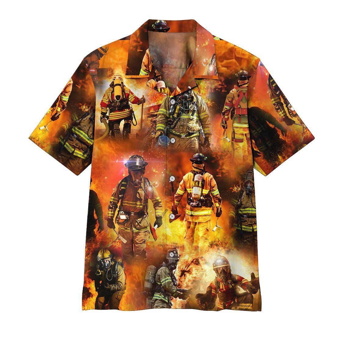 Firefighter Hawaiian Shirt For Men & Women