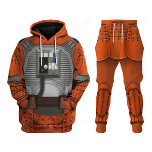 Star Wars Rebel Pilot Samurai Costume Hoodie Sweatshirt Sweatpants Tshirt Hawaiian shirt SWHS57