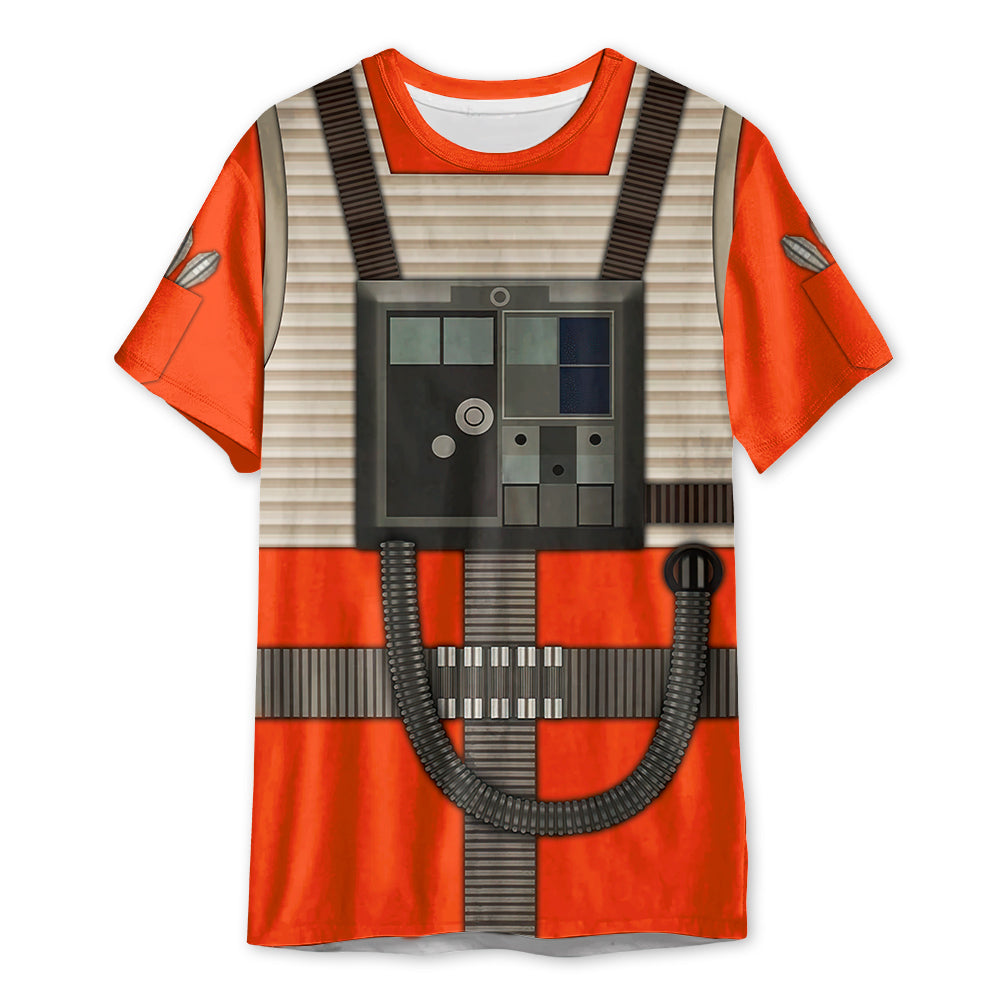 Star Wars Rebel Pilot Cosplay - 3D T-shirt For Fans