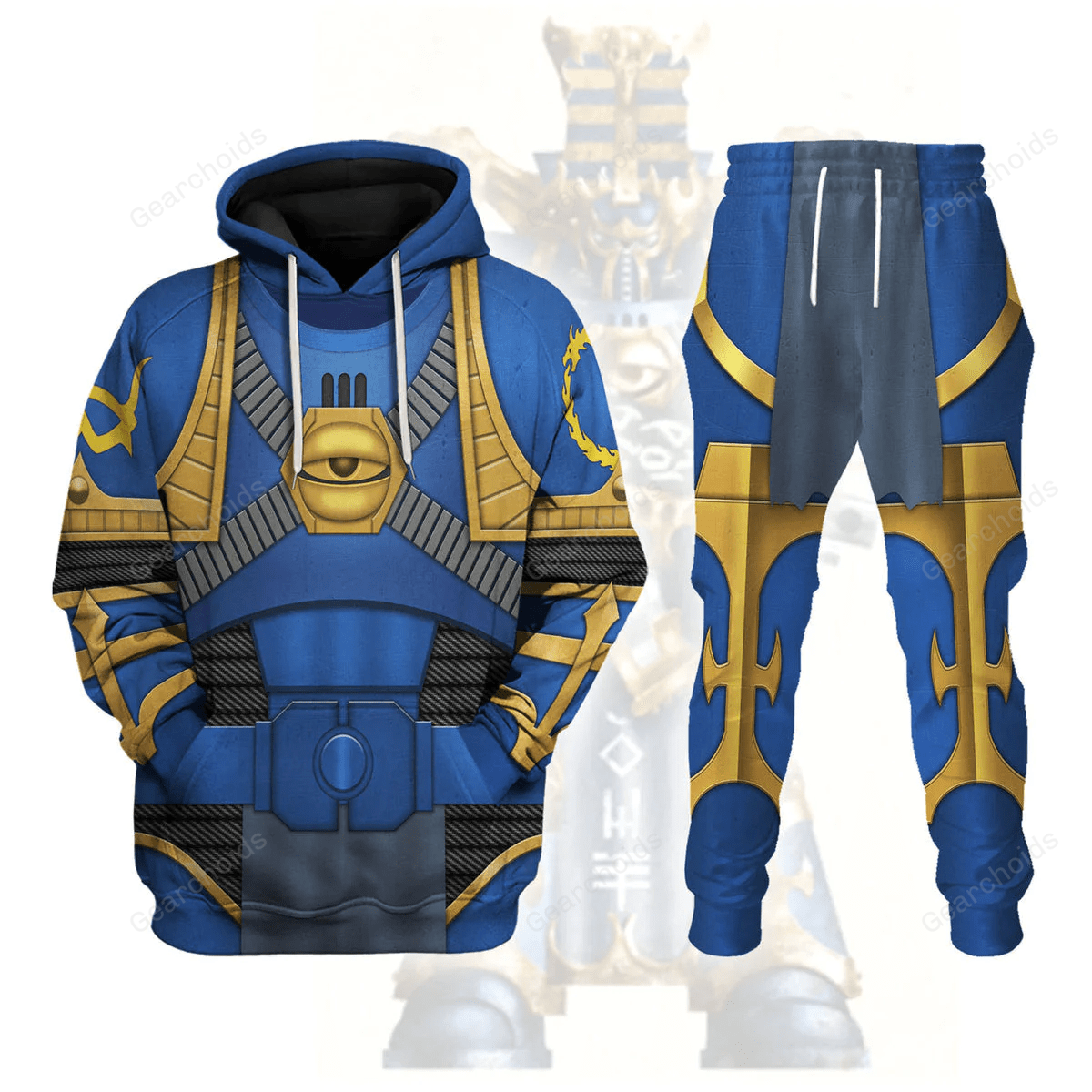 Thousand Sons Legion Colour Scheme - Costume Cosplay Hoodie Sweatshirt Sweatpants WHHS96