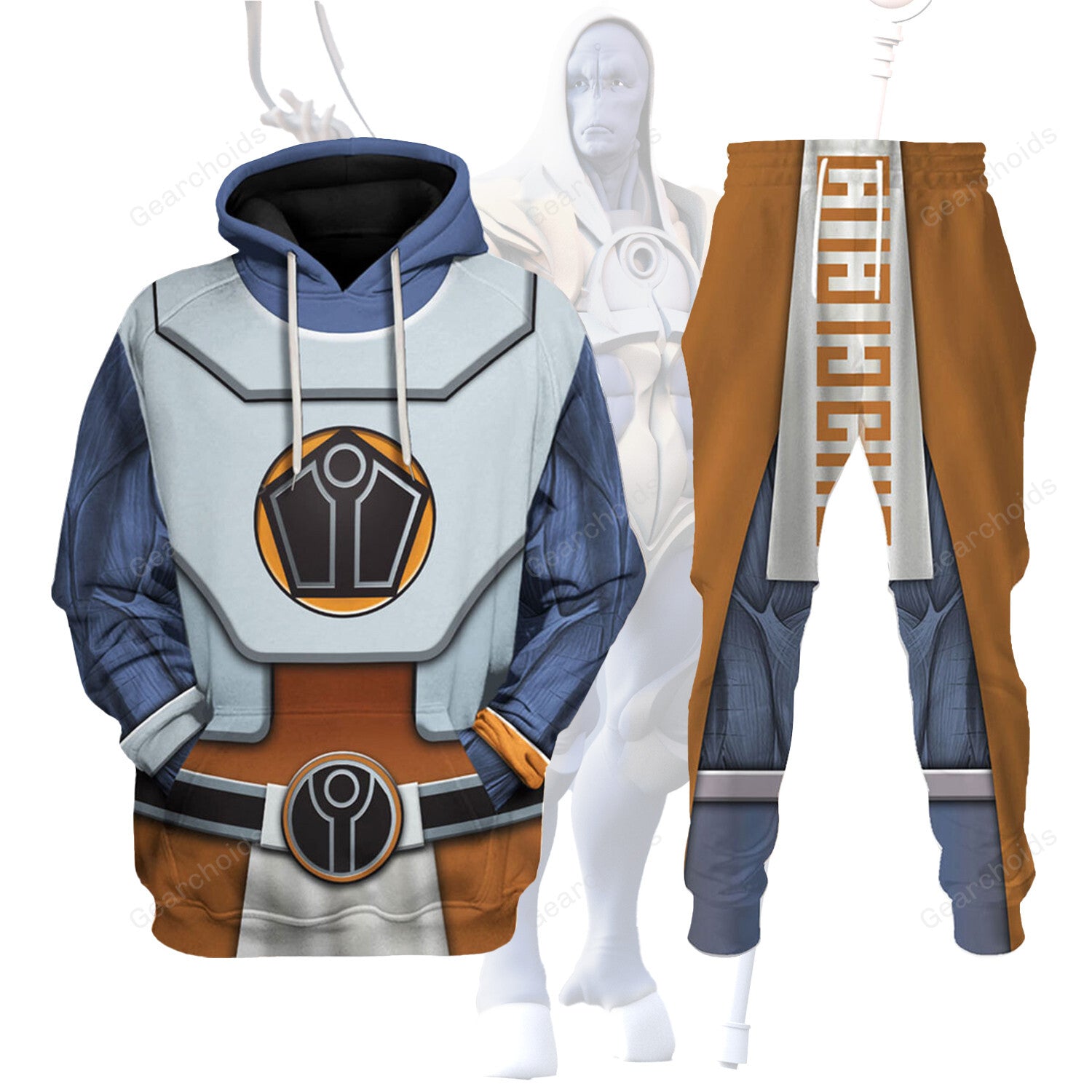 Warhammer Ethereal Tau Empire - Costume Cosplay Hoodie Sweatshirt Sweatpants WHHS33