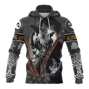 Viking Odin Hoodie For Men And Women