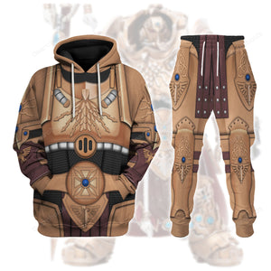 Warhammer Allarus Custodian Osyr Archimaxes Adeptus Custodes - Costume Cosplay Hoodie Sweatshirt Sweatpants