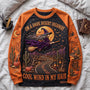 HN02. Spooky Autumn Vintage Witch Halloween Fall Party Gift For Her - Personalized Sweatshirt
