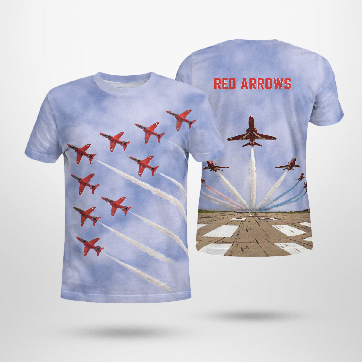 Veterans Royal Air Force Red Arrows Aerobatic Team T-Shirt