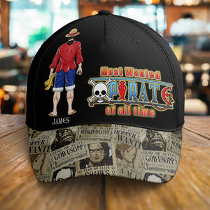 Most Wanted Of All Time One Piece - Personalized Classic Cap - Gift For Dad, Fathers Day - CL11 NA94