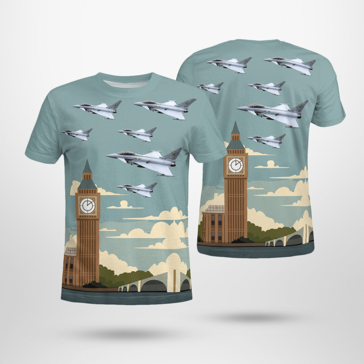 Veterans Raf Eurofighter Typhoon F2 T-Shirt