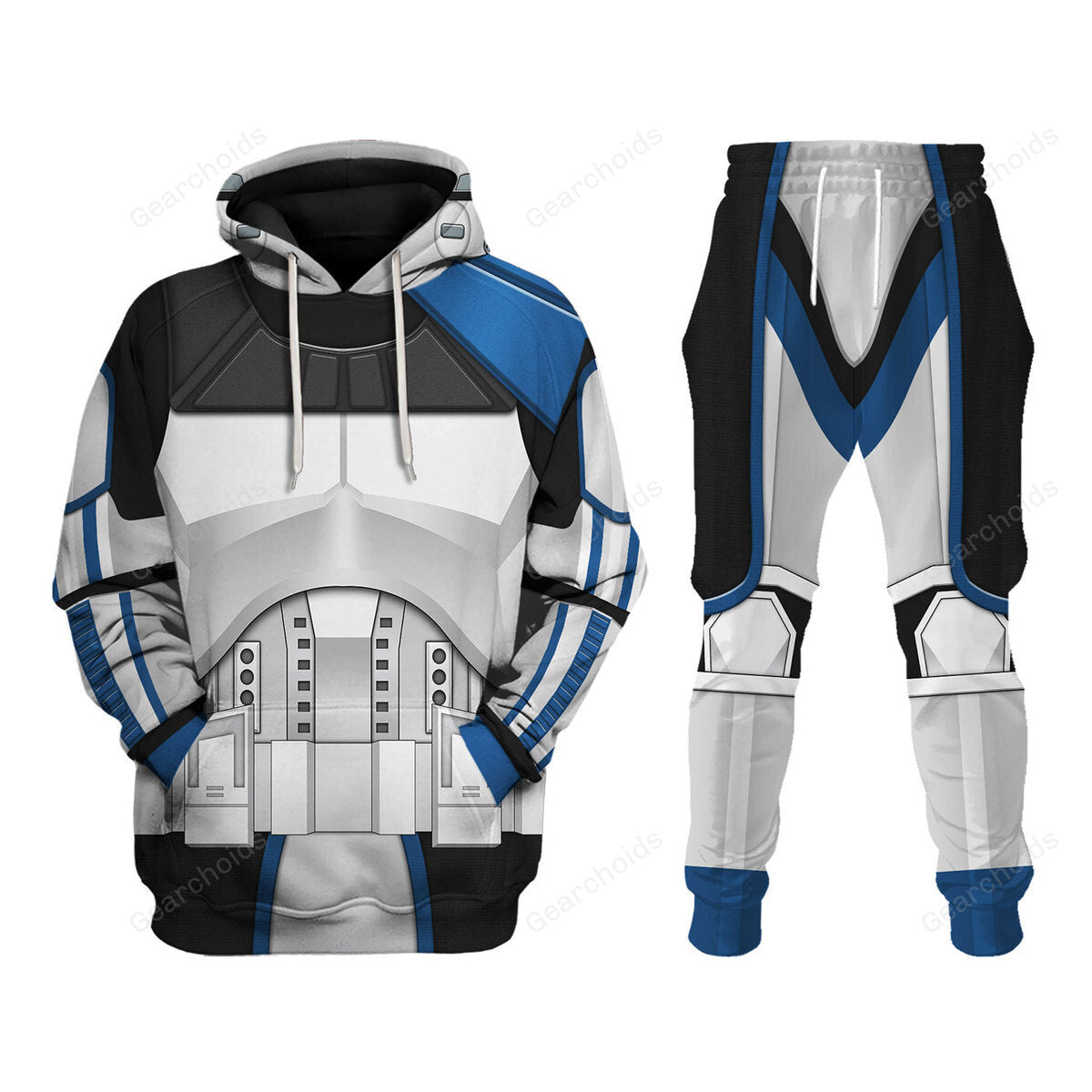 Star Wars Captain Rex Costume Hoodie Sweatshirt Sweatpants SWHS35