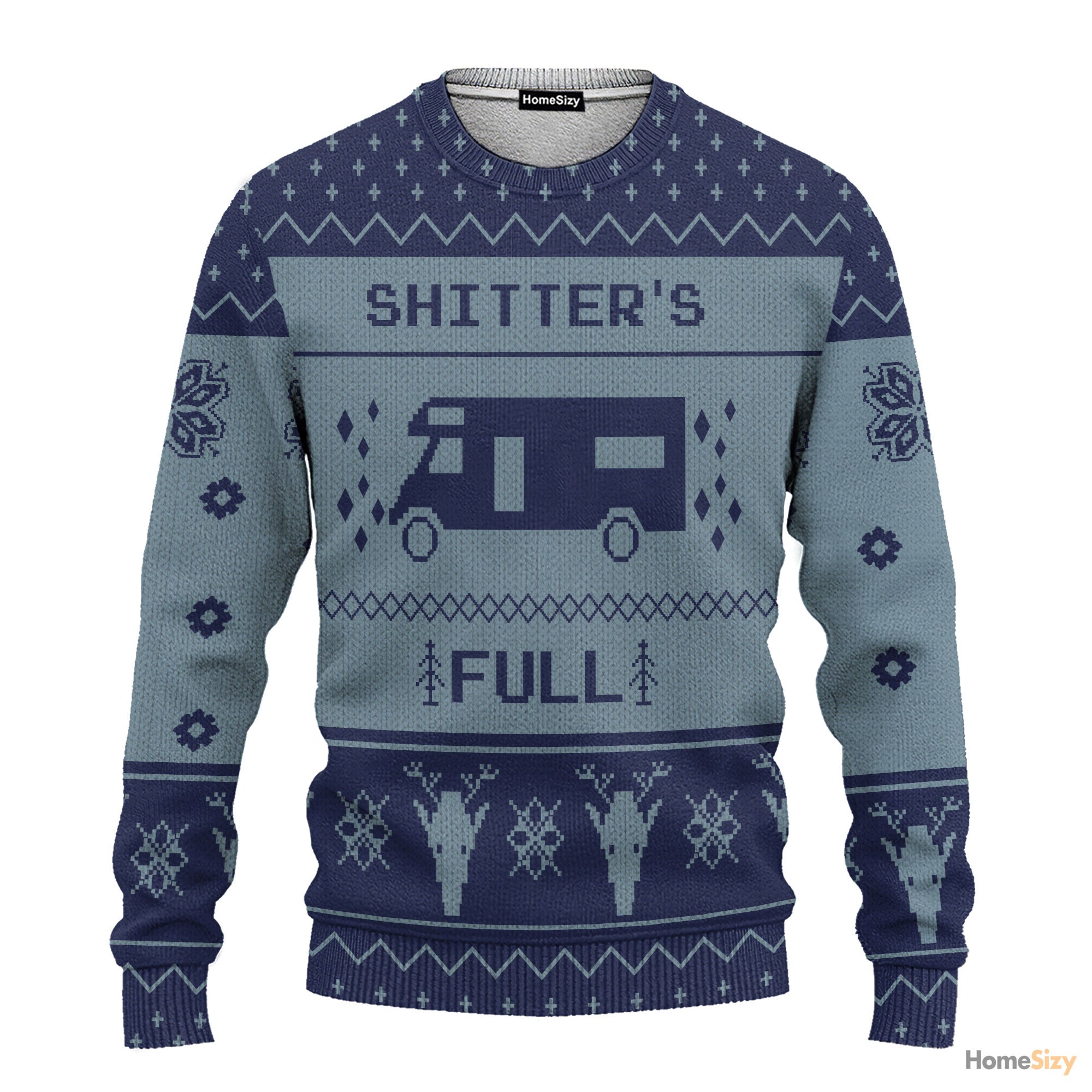 Shitters Full Xmas Ugly Sweatshirt - Best Gift For Christmas