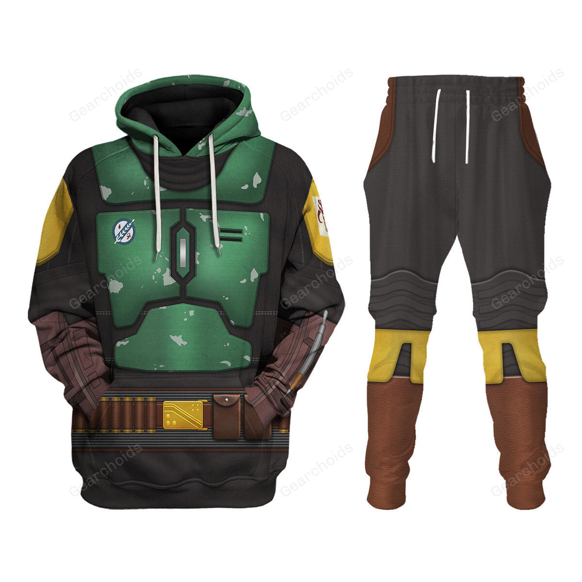 Star Wars The Book Of Boba Fett Costume Hoodie Sweatshirt Sweatpants SWHS42