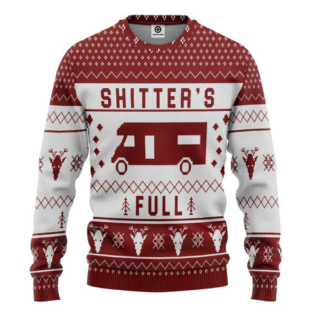 Shitters Full Ugly Sweatshirt - Best Gift For Christmas