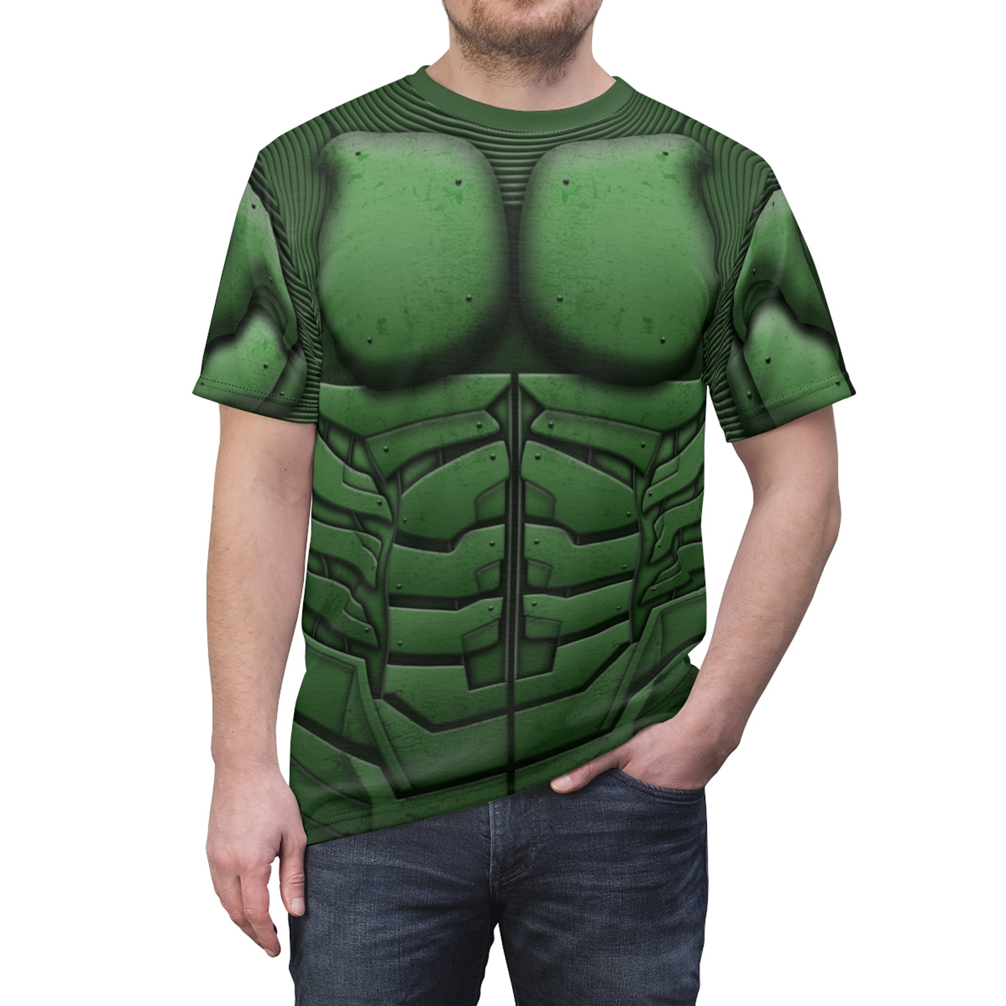 Green Goblin Disney Marvel Avengers Cosplay Costume T-Shirt