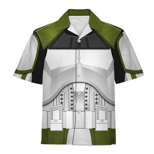 Star Wars Trooper Sergeant Costume Hawaiian Shirt For Men And Women SWHS91