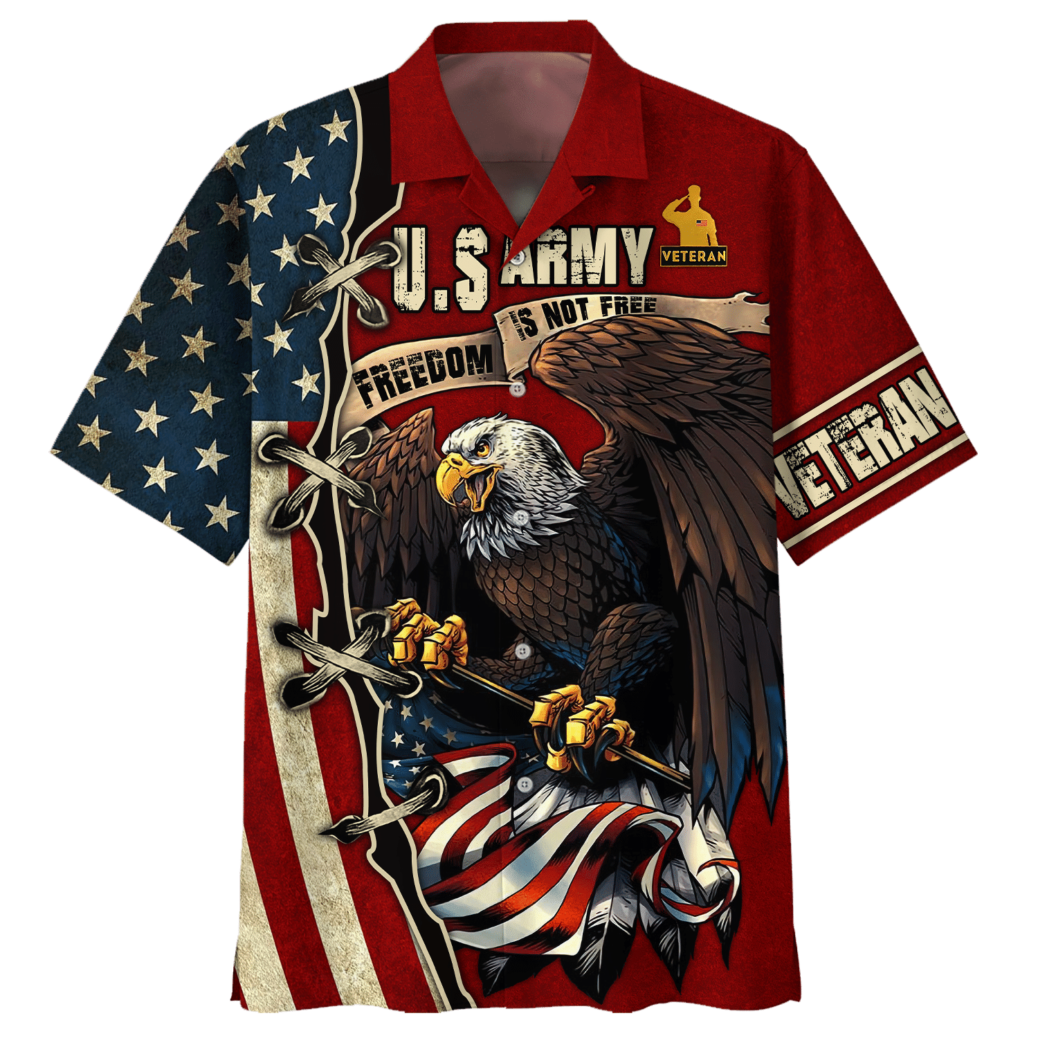 Army I Paid For It United States Veteran Hawaiian Shirt