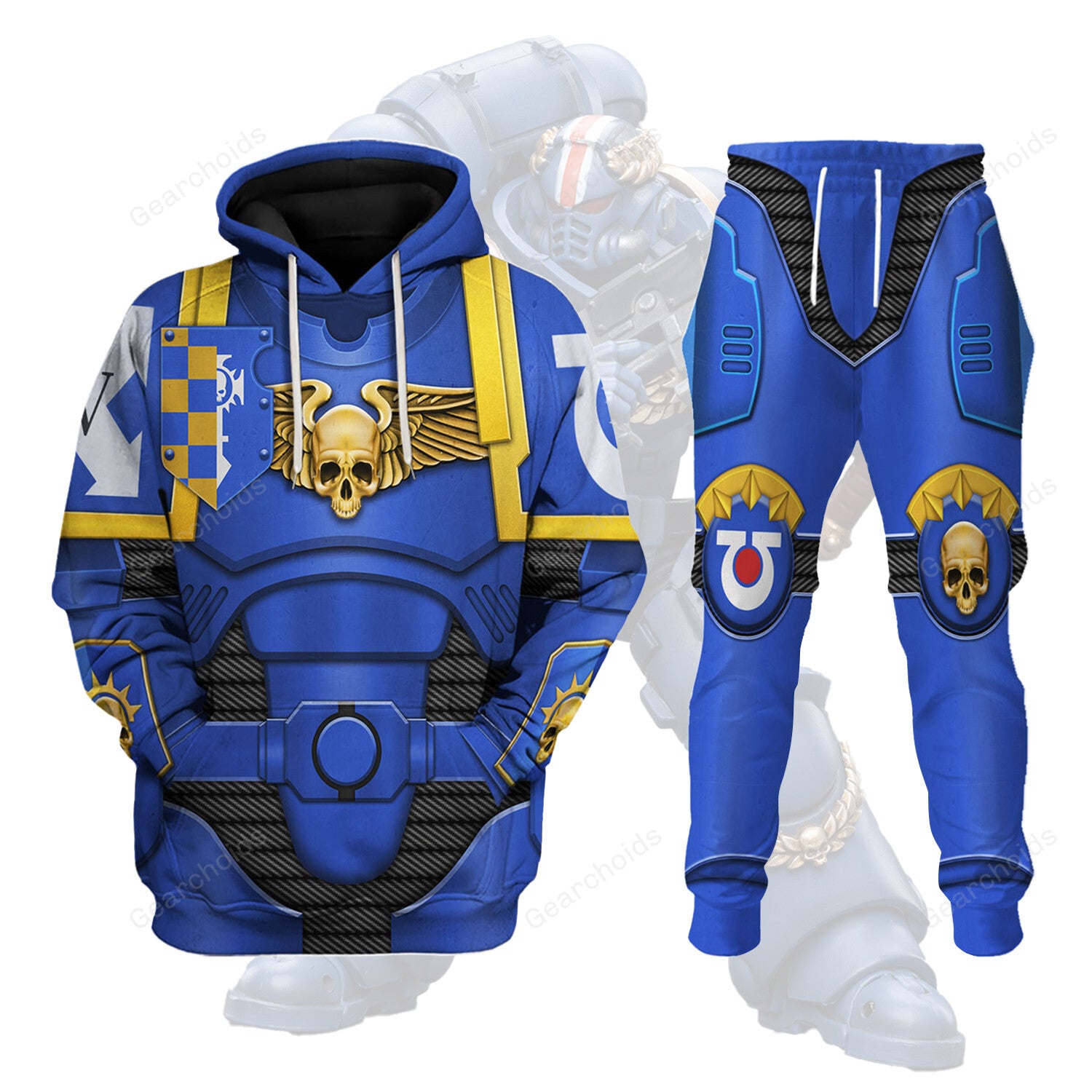 Warhammer Primaris Lieutenant - Costume Cosplay Hoodie Sweatshirt Sweatpants