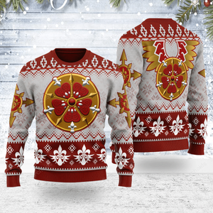 Warhammer Sisters Of Battle Iconic - Ugly Christmas Sweater