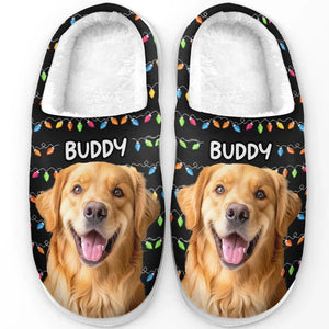 Custom Photo Nothing Says Comfort Like Pet Fur - Personalized Slippers - Gift For Dog Lovers, Cat Lovers, Pet Owners NA94