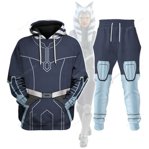 Star Wars Ahsoka Tano's Costume Hoodie Sweatshirt Sweatpants SWHS77