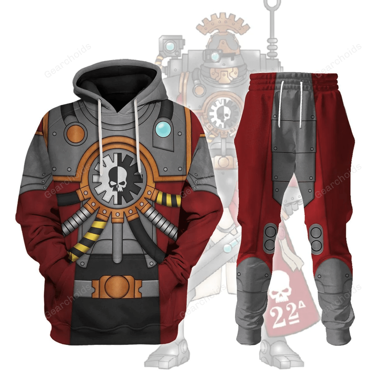 Warhammer Adeptus Mechanicus - Costume Cosplay Hoodie Sweatshirt Sweatpants WHHS35