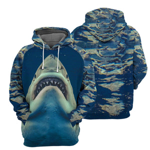 Shark 3D All Over Printed Hoodie For Men, Women