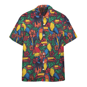 Parrots And Toucans Ace Ventura Pet Detective Custom Hawaii Shirt