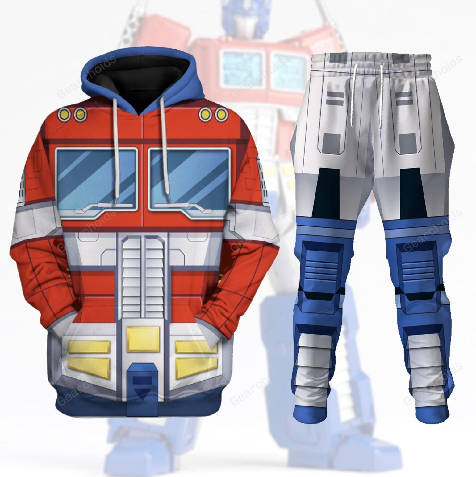 Transformers Op timus Prime - Costume Cosplay Hoodie Sweatshirt Sweatpants