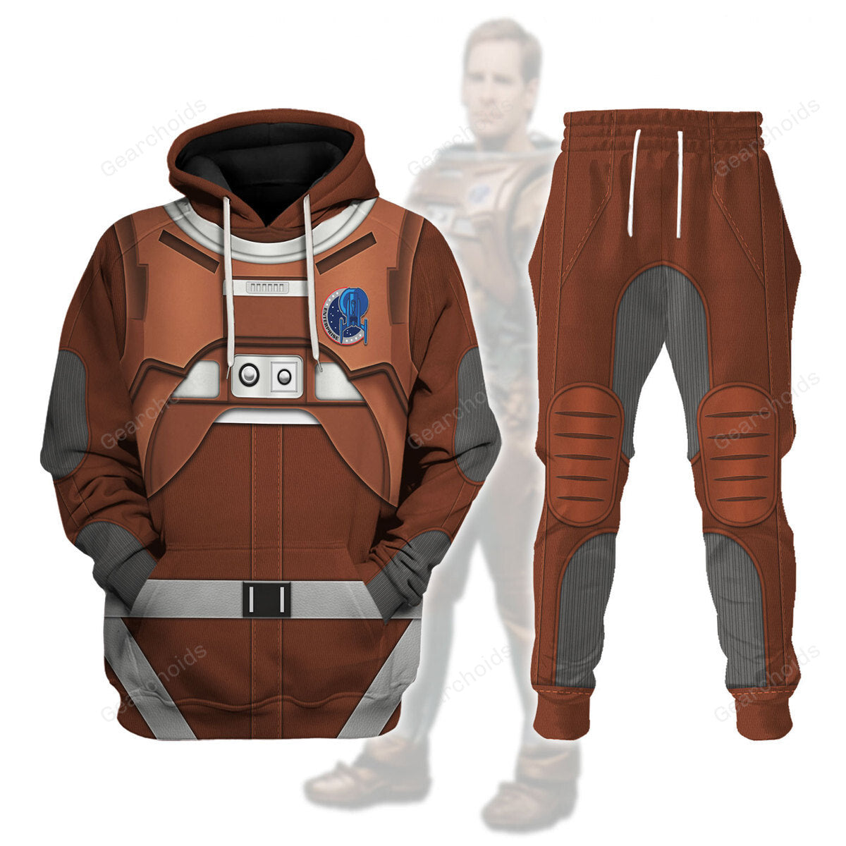 Star Trek Jonathan Archer Costume Hoodie Sweatshirt Sweatpants