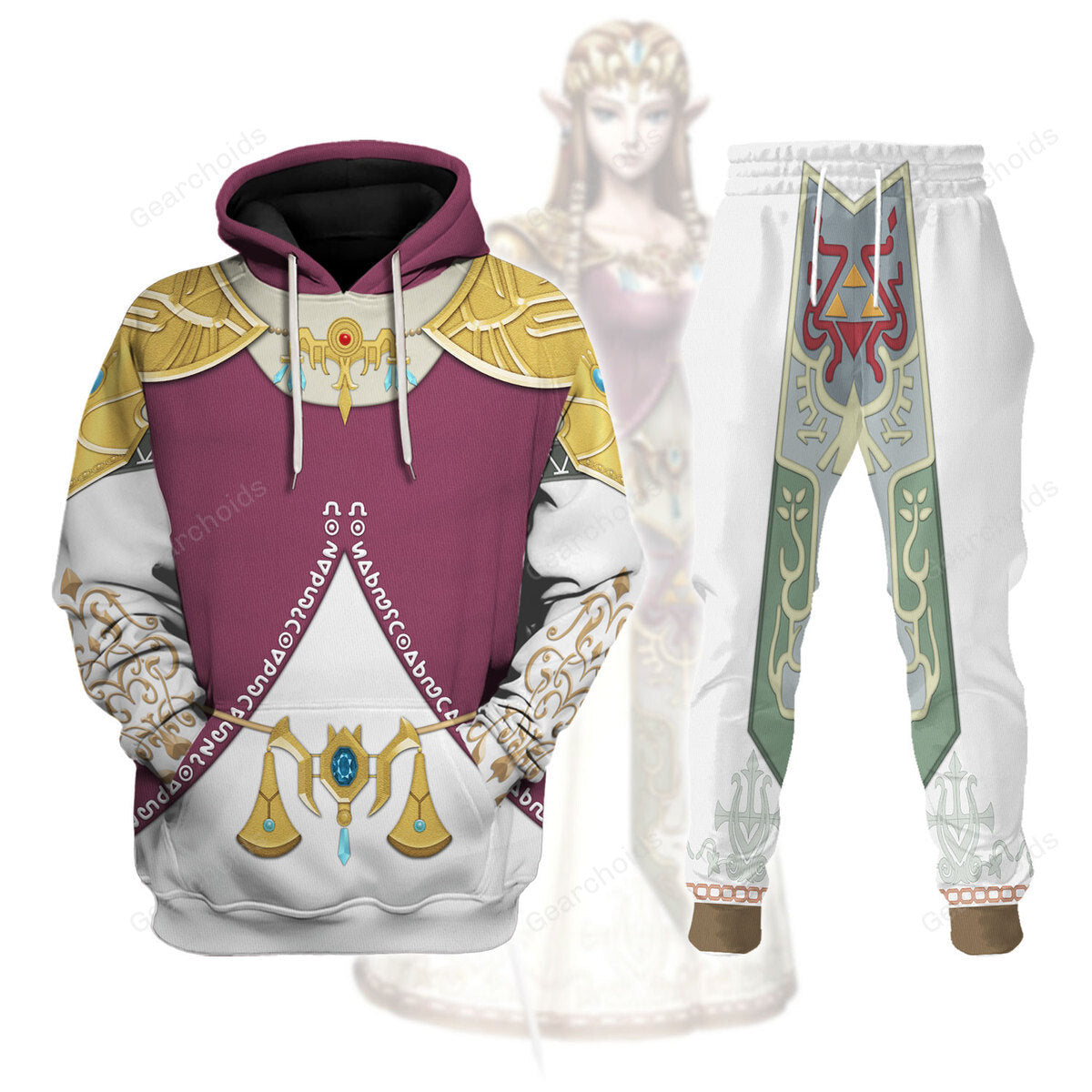 Twilight Princess Attire Hoodie Sweatshirt Sweatpants ZDHS08