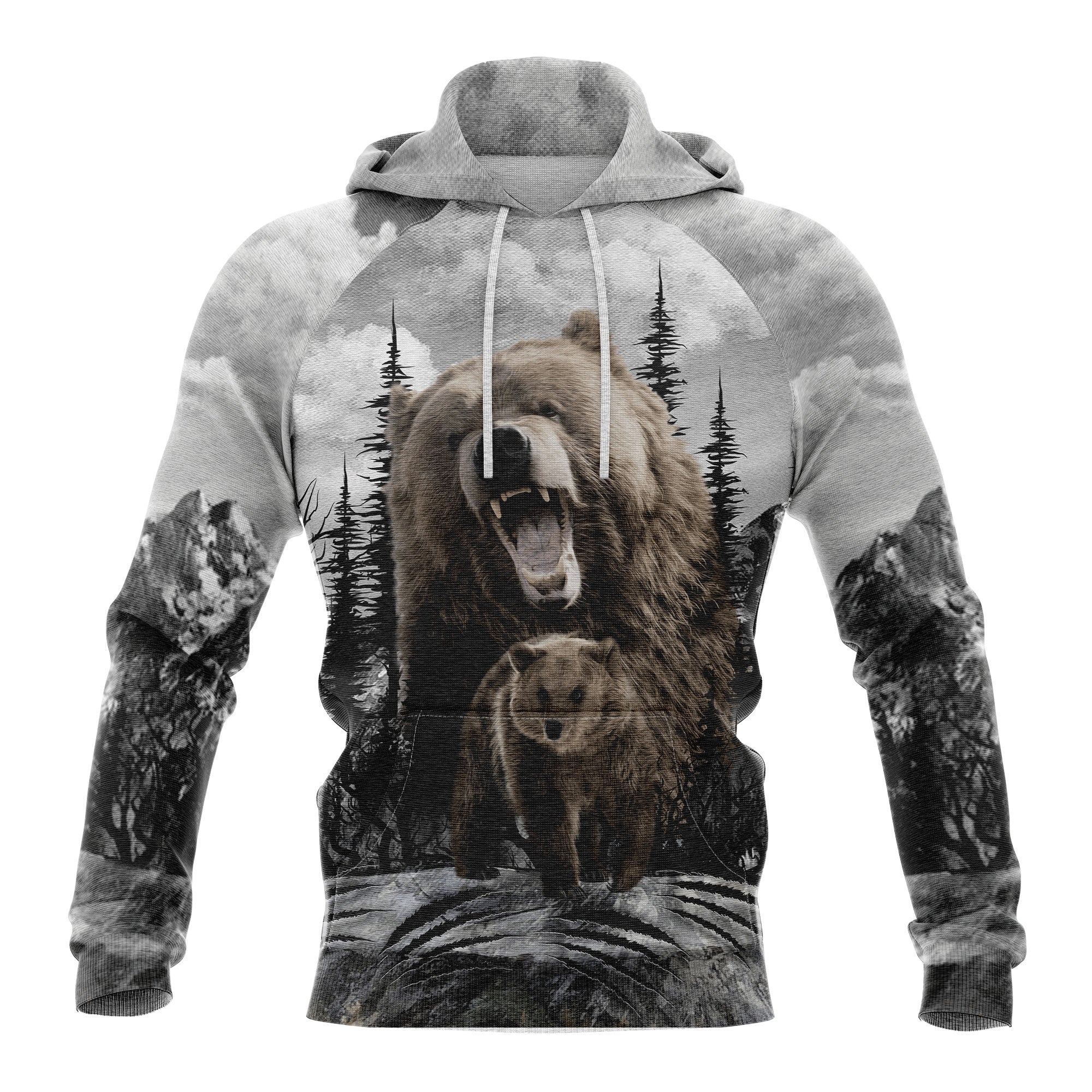 Bear Scratch Hoodie For Men And Women