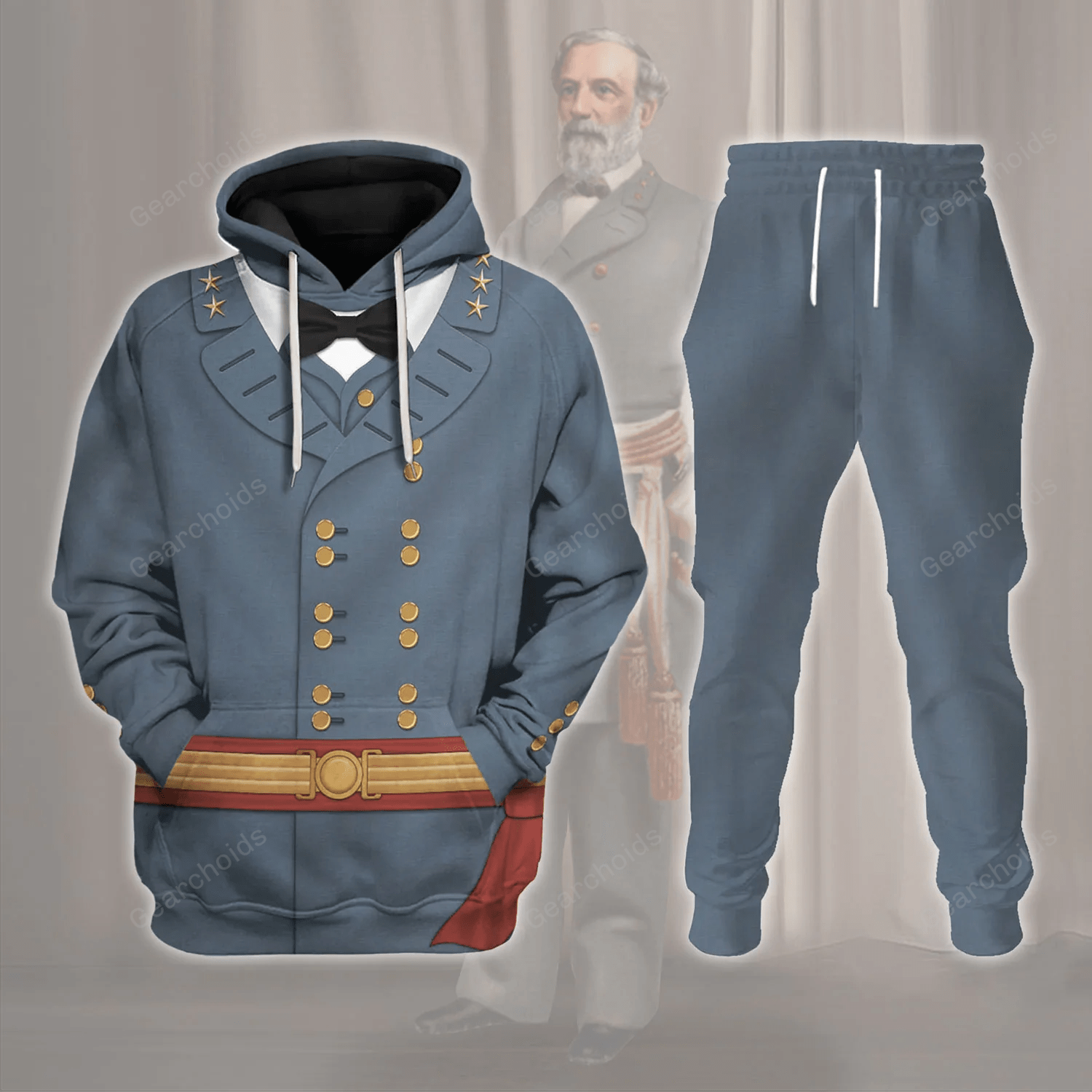 Robert Edward Lee Us Confederate General - Hoodie Sweatshirt Sweatpants